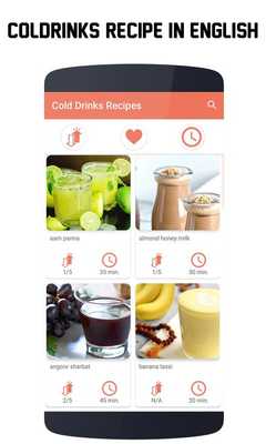 Emulate Android APK 200+ Coldrinks Recipes English