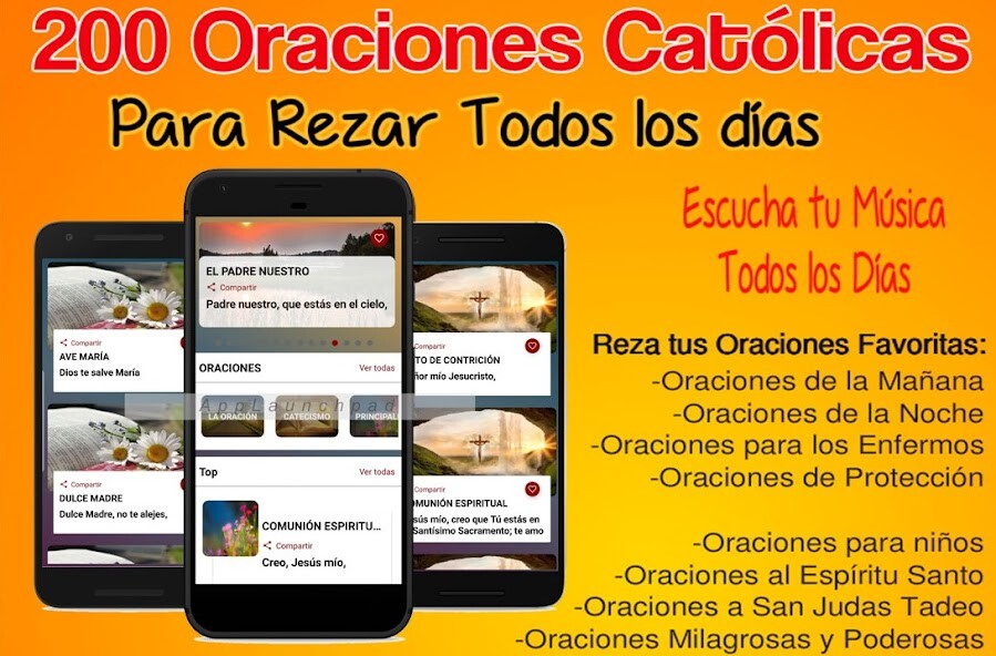 Run android online APK 200 Oraciones Católicas from MyAndroid or emulate 200 Oraciones Católicas using MyAndroid