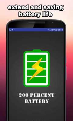 Emulate Android APK 200 percent battery