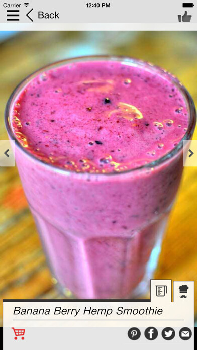 Emulate iPhone app 200+ Smoothies - Healthy Recipes using MyAndroid Emulate iPhone app 200+ Smoothies - Healthy Recipes using MyAndroid
