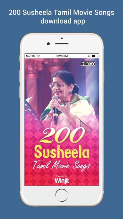 Emulate iPhone app 200 Susheela Tamil Movie Songs using MyAndroid Emulate iPhone app 200 Susheela Tamil Movie Songs using MyAndroid