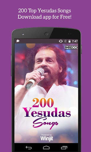 Run android online APK 200 Top Yesudas Songs from MyAndroid or emulate 200 Top Yesudas Songs using MyAndroid