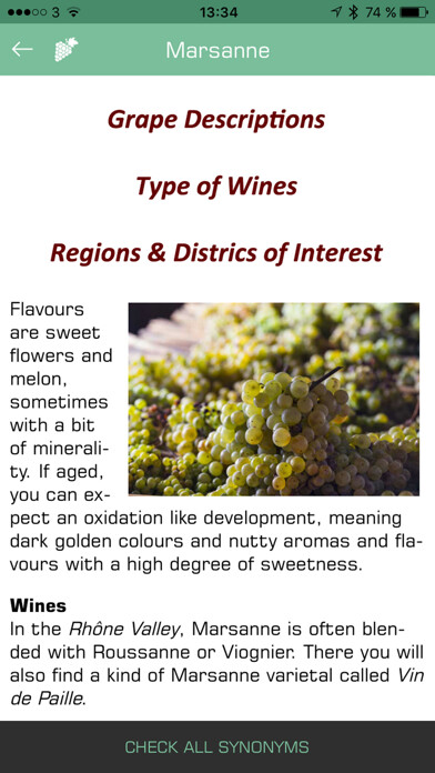 Emulate iPhone app 200+ Wine Grapes using MyAndroid Emulate iPhone app 200+ Wine Grapes using MyAndroid