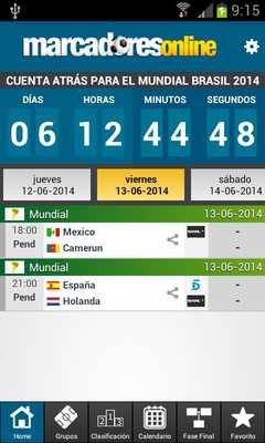Emulate Android APK 2014 FIFA World Cup Results Emulate Android APK 2014 FIFA World Cup Results