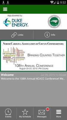 Emulate Android APK 2015 NCACC Annual Conference