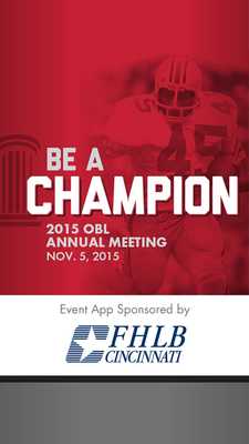 Emulate Android APK 2015 OBL Annual Meeting