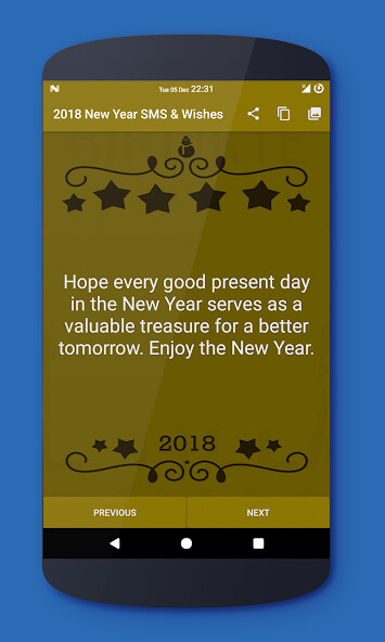 Run android online APK 2018 New Year SMS Wishes from MyAndroid or emulate 2018 New Year SMS Wishes using MyAndroid Run android online APK 2018 New Year SMS Wishes from MyAndroid or emulate 2018 New Year SMS Wishes using MyAndroid