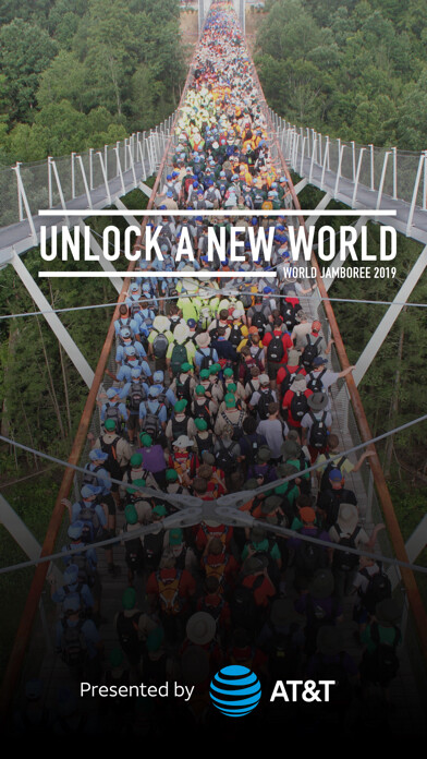 Emulate iPhone app 2019 World Scout Jamboree using MyAndroid