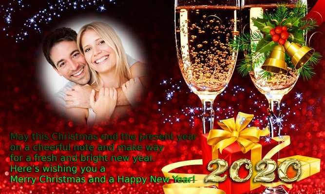 Emulate Android APK 2020 Christmas New Year Greetings Photo Frames
