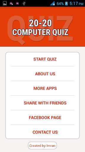Run android online APK 20-20 Computer Quiz from MyAndroid or emulate 20-20 Computer Quiz using MyAndroid Run android online APK 20-20 Computer Quiz from MyAndroid or emulate 20-20 Computer Quiz using MyAndroid