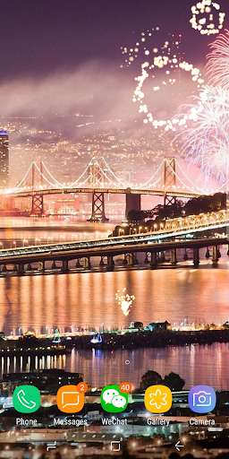 Run android online APK 2020 New Year Fireworks Live Wallpaper Free from MyAndroid or emulate 2020 New Year Fireworks Live Wallpaper Free using MyAndroid