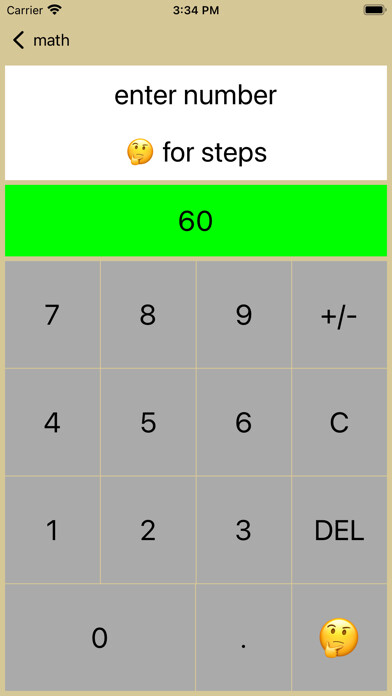 Emulate iPhone app 20/20 Primes and Factor Trees using MyAndroid Emulate iPhone app 20/20 Primes and Factor Trees using MyAndroid