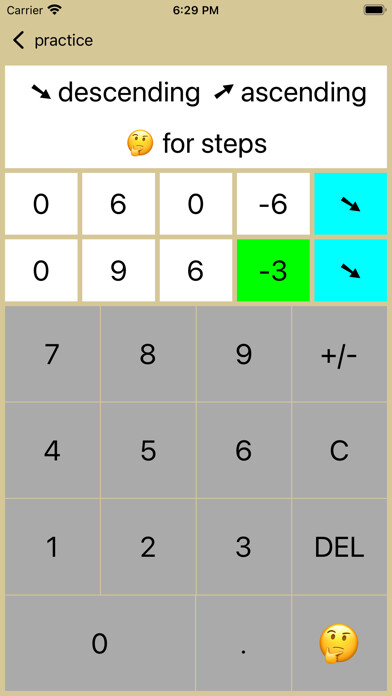 Emulate iPhone app 20/20 Rational Expressions using MyAndroid