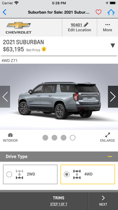 Emulate iPhone app 2021 Chevrolet Suburban using MyAndroid Emulate iPhone app 2021 Chevrolet Suburban using MyAndroid