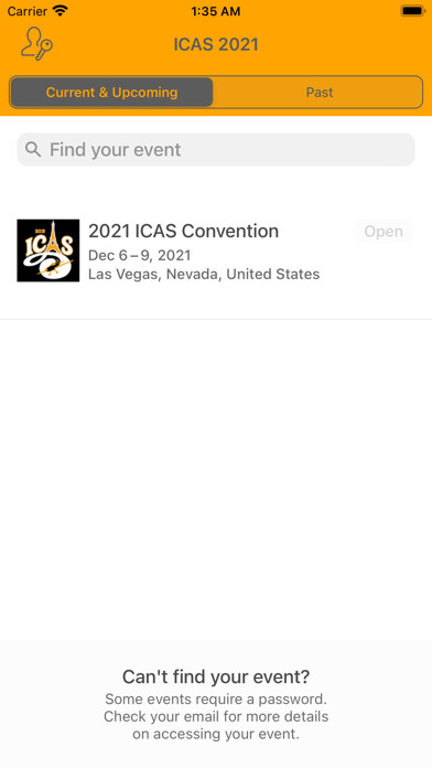 Emulate iPhone app 2021 ICAS Convention using MyAndroid Emulate iPhone app 2021 ICAS Convention using MyAndroid