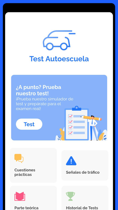 Emulate iPhone app 2021 Test Autoescuela using MyAndroid Emulate iPhone app 2021 Test Autoescuela using MyAndroid