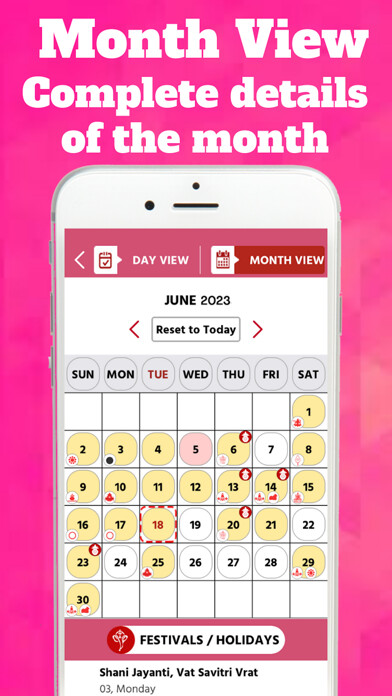 Emulate iPhone app 2023 Calendar - Bharat using MyAndroid Emulate iPhone app 2023 Calendar - Bharat using MyAndroid