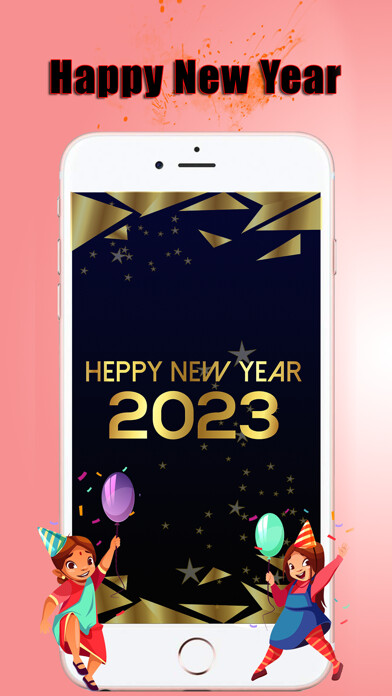 Emulate iPhone app 2023 New Year Animated Sticker using MyAndroid Emulate iPhone app 2023 New Year Animated Sticker using MyAndroid