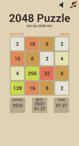 Run android online APK 2048 2020 from MyAndroid or emulate 2048 2020 using MyAndroid