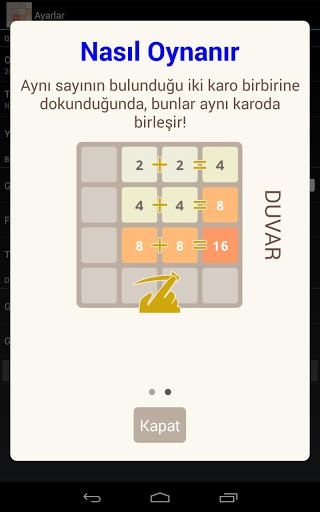 Run android online APK 2048 2 NEW from MyAndroid or emulate 2048 2 NEW using MyAndroid