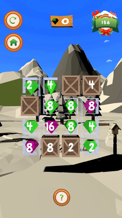 Emulate iPhone app 2048 3D Classic using MyAndroid