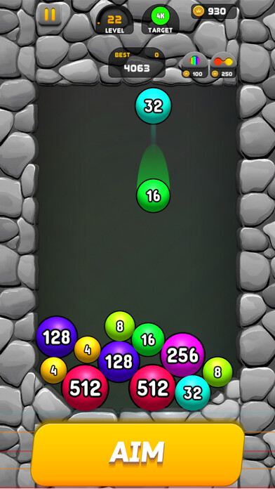 Emulate iPhone app 2048 3D Puzzle using MyAndroid Emulate iPhone app 2048 3D Puzzle using MyAndroid