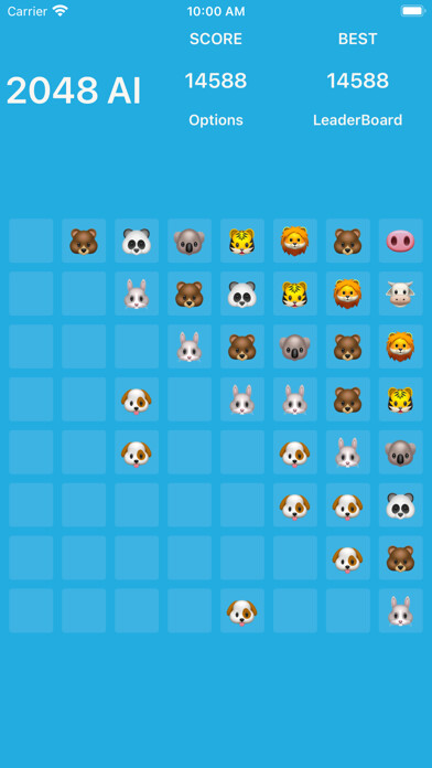 Emulate iPhone app 2048 - AI can help you using MyAndroid Emulate iPhone app 2048 - AI can help you using MyAndroid