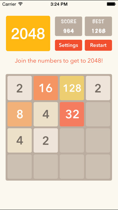 Emulate iPhone app 2048 Frenzy using MyAndroid Emulate iPhone app 2048 Frenzy using MyAndroid