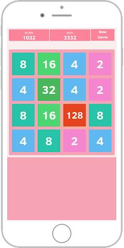 Run android online APK 2048games from MyAndroid or emulate 2048games using MyAndroid