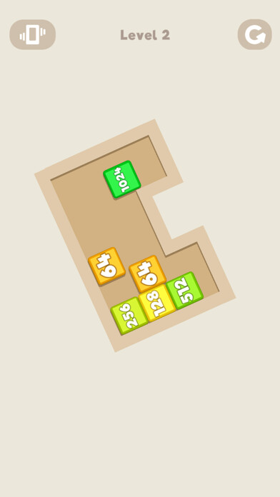 Emulate iPhone app 2048 Gravity! using MyAndroid