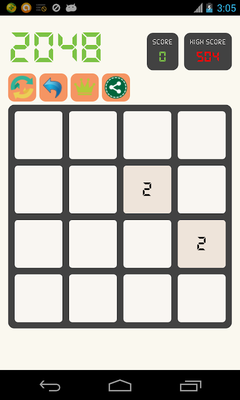 Emulate Android APK 2048 mate Emulate Android APK 2048 mate