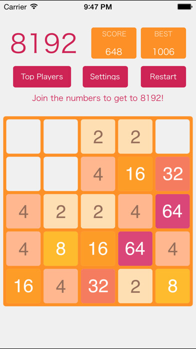 Emulate iPhone app 2048 original - The Best Number Puzzle Game using MyAndroid Emulate iPhone app 2048 original - The Best Number Puzzle Game using MyAndroid