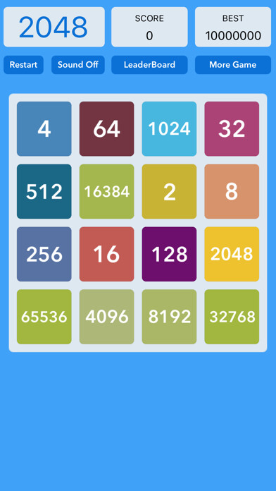 Emulate iPhone app 2048 : Piano Version using MyAndroid Emulate iPhone app 2048 : Piano Version using MyAndroid