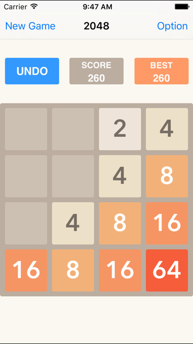 Emulate iPhone app 2048 Pro with UNDO using MyAndroid Emulate iPhone app 2048 Pro with UNDO using MyAndroid
