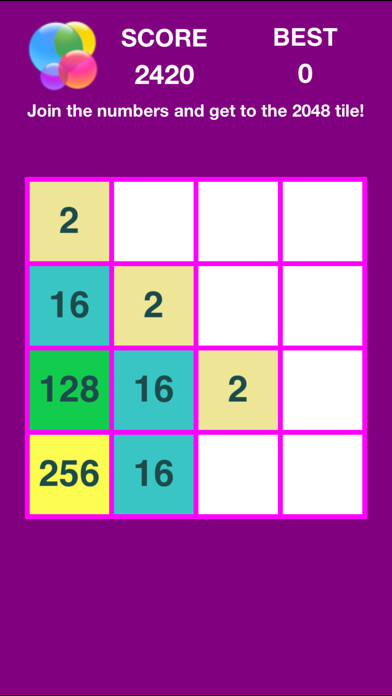 Emulate iPhone app 2048 Puzzle Game 512 1024 4096 using MyAndroid Emulate iPhone app 2048 Puzzle Game 512 1024 4096 using MyAndroid