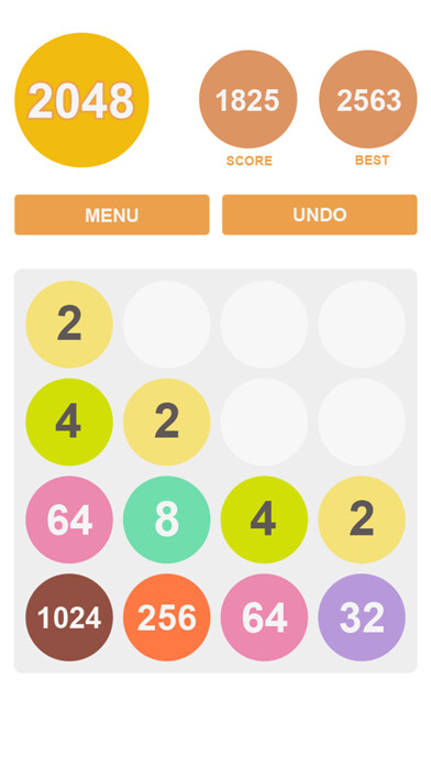 Emulate iPhone app 2048 Round Undo - A Fun Logical Number Game using MyAndroid Emulate iPhone app 2048 Round Undo - A Fun Logical Number Game using MyAndroid