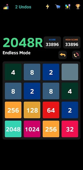 Run android online APK 2048R - Swipe and Merge Game from MyAndroid or emulate 2048R - Swipe and Merge Game using MyAndroid