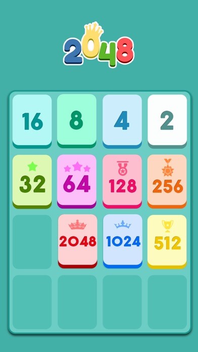 Emulate iPhone app 2048 Rush Brain using MyAndroid Emulate iPhone app 2048 Rush Brain using MyAndroid