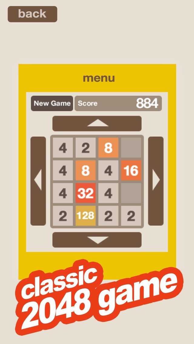 Emulate iPhone app 2048 Watch Edition using MyAndroid Emulate iPhone app 2048 Watch Edition using MyAndroid