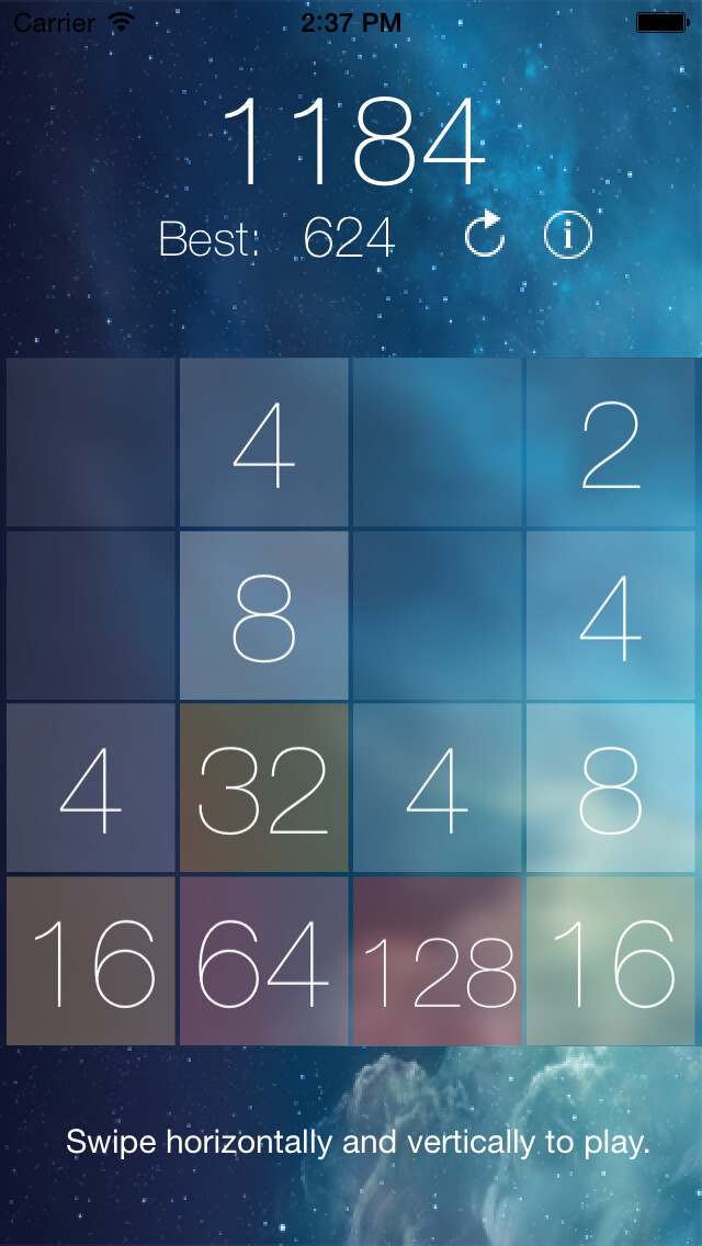 Emulate iPhone app 2048 ~ Game using MyAndroid Emulate iPhone app 2048 ~ Game using MyAndroid
