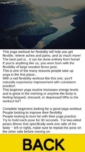 Run android online APK 20 Min Beginner Yoga Workout for flexibility Easy from MyAndroid or emulate 20 Min Beginner Yoga Workout for flexibility Easy using MyAndroid