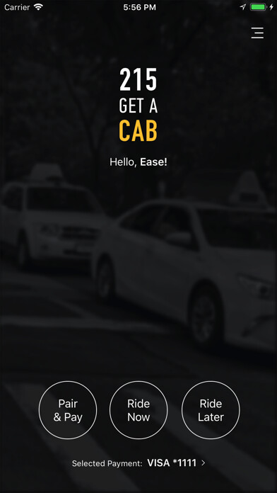 Emulate iPhone app 215GetACab using MyAndroid
