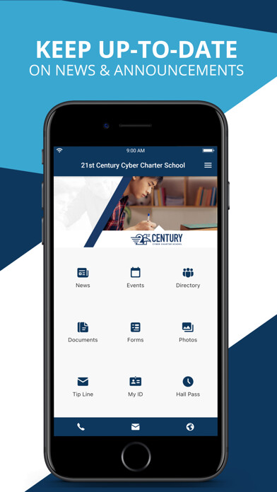 Emulate iPhone app 21st Century Cyber Charter using MyAndroid Emulate iPhone app 21st Century Cyber Charter using MyAndroid