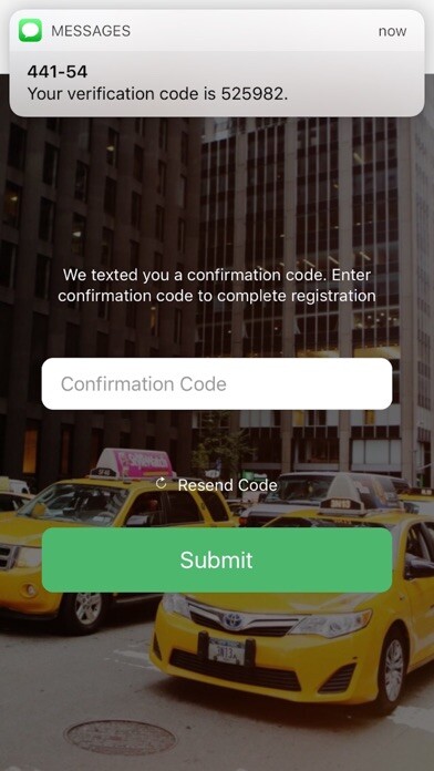 Emulate iPhone app 222 Taxi using MyAndroid