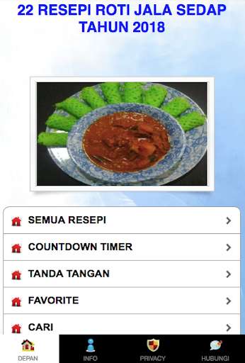 Run android online APK 22 RESEPI ROTI JALA SEDAP 2020 from MyAndroid or emulate 22 RESEPI ROTI JALA SEDAP 2020 using MyAndroid