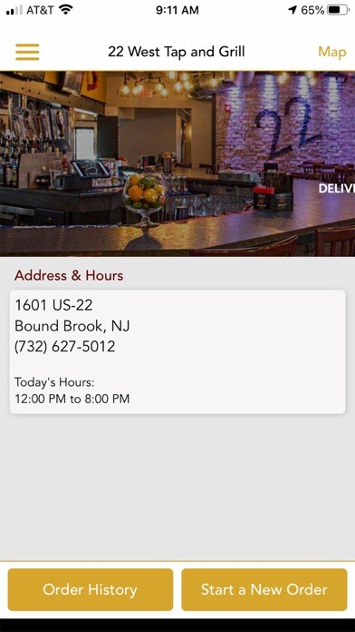 Emulate iPhone app 22 West Tap & Grill using MyAndroid Emulate iPhone app 22 West Tap & Grill using MyAndroid