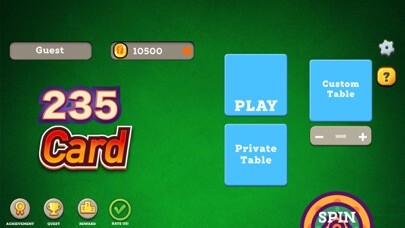 Emulate iPhone app 235 Card Game using MyAndroid