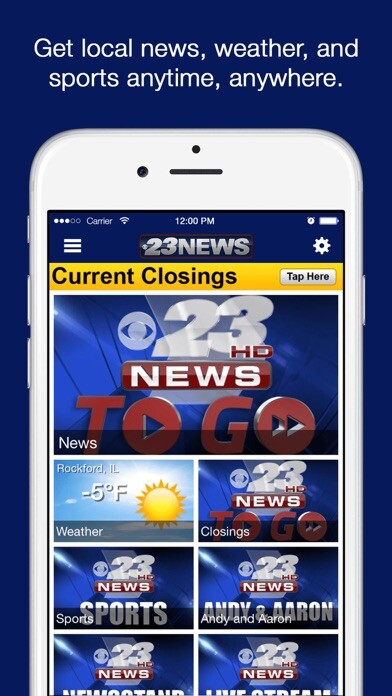 Emulate iPhone app 23 News using MyAndroid Emulate iPhone app 23 News using MyAndroid
