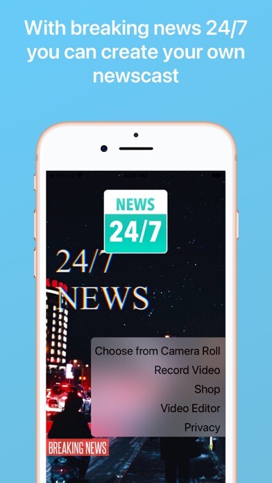 Emulate iPhone app 24/7 - Breaking news using MyAndroid