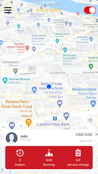 Emulate iPhone app 247DoorDelivery Driver using MyAndroid Emulate iPhone app 247DoorDelivery Driver using MyAndroid